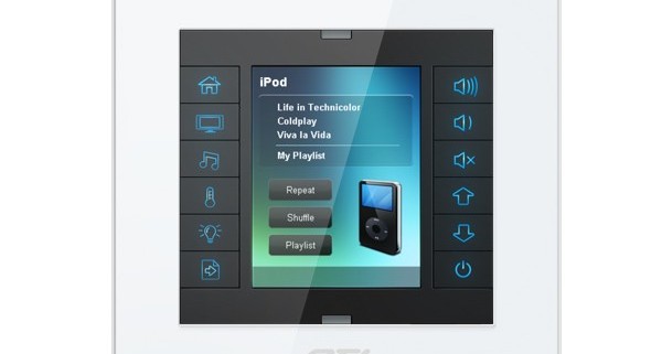 KX2 2.8 inch In-Wall Touchpanel Keypad