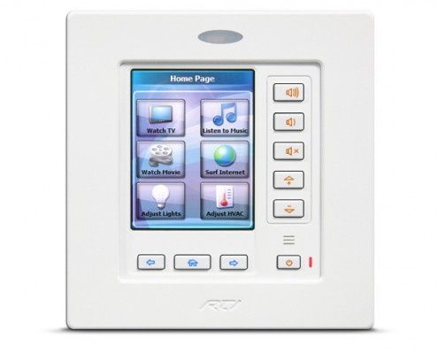 RK3-V 3.5 inch In-Wall Touchpanel Keypad