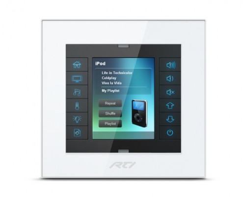 KX2 2.8 inch In-Wall Touchpanel Keypad